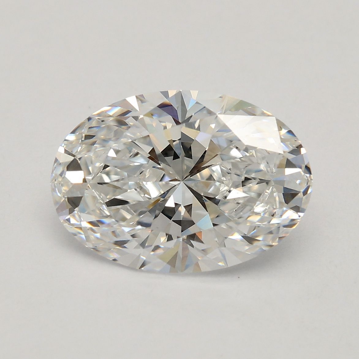 2.07 ct. oval Lab Grown Diamond front image