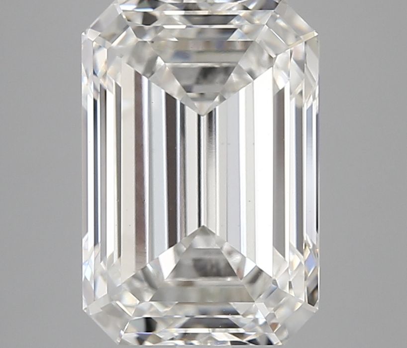 5.33 ct. emerald Lab Grown Diamond front image
