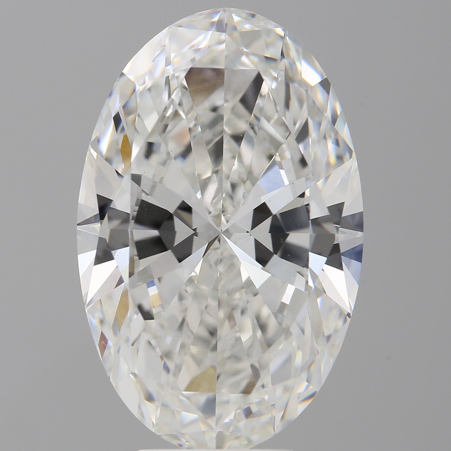 7.10 ct. oval Lab Grown Diamond front image