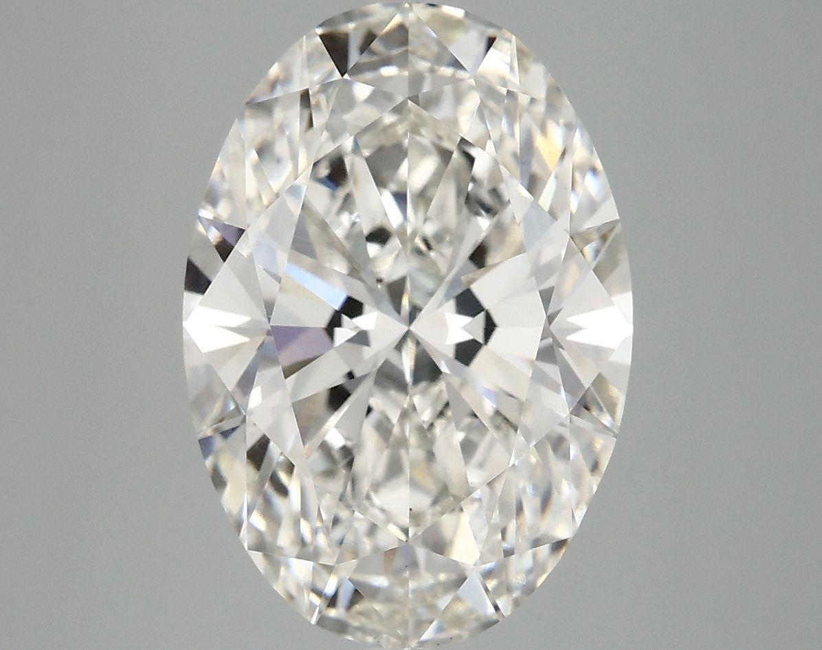 5.09 ct. oval Lab Grown Diamond front image