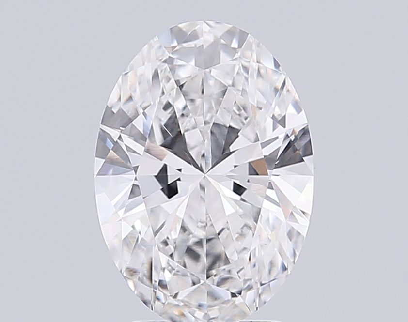 3.52 ct. oval Lab Grown Diamond front image