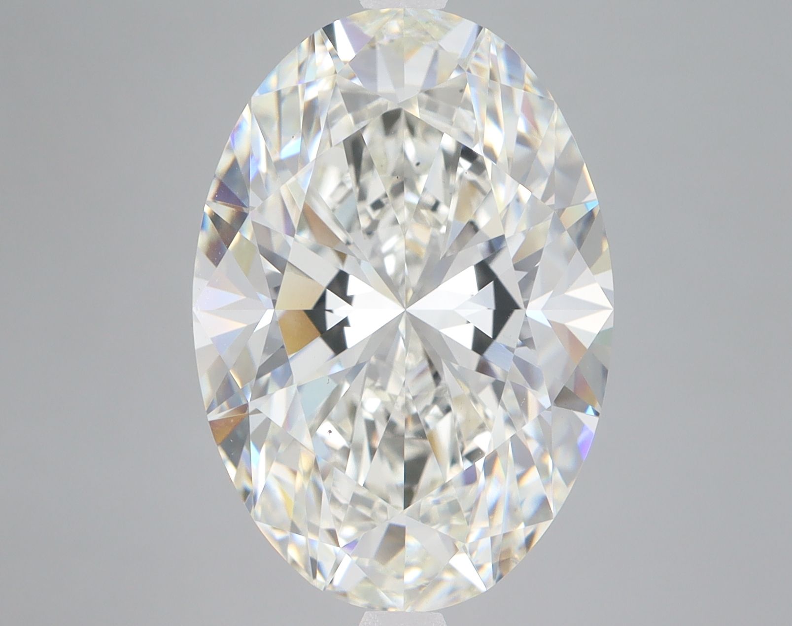 9.48 ct. oval Lab Grown Diamond front image
