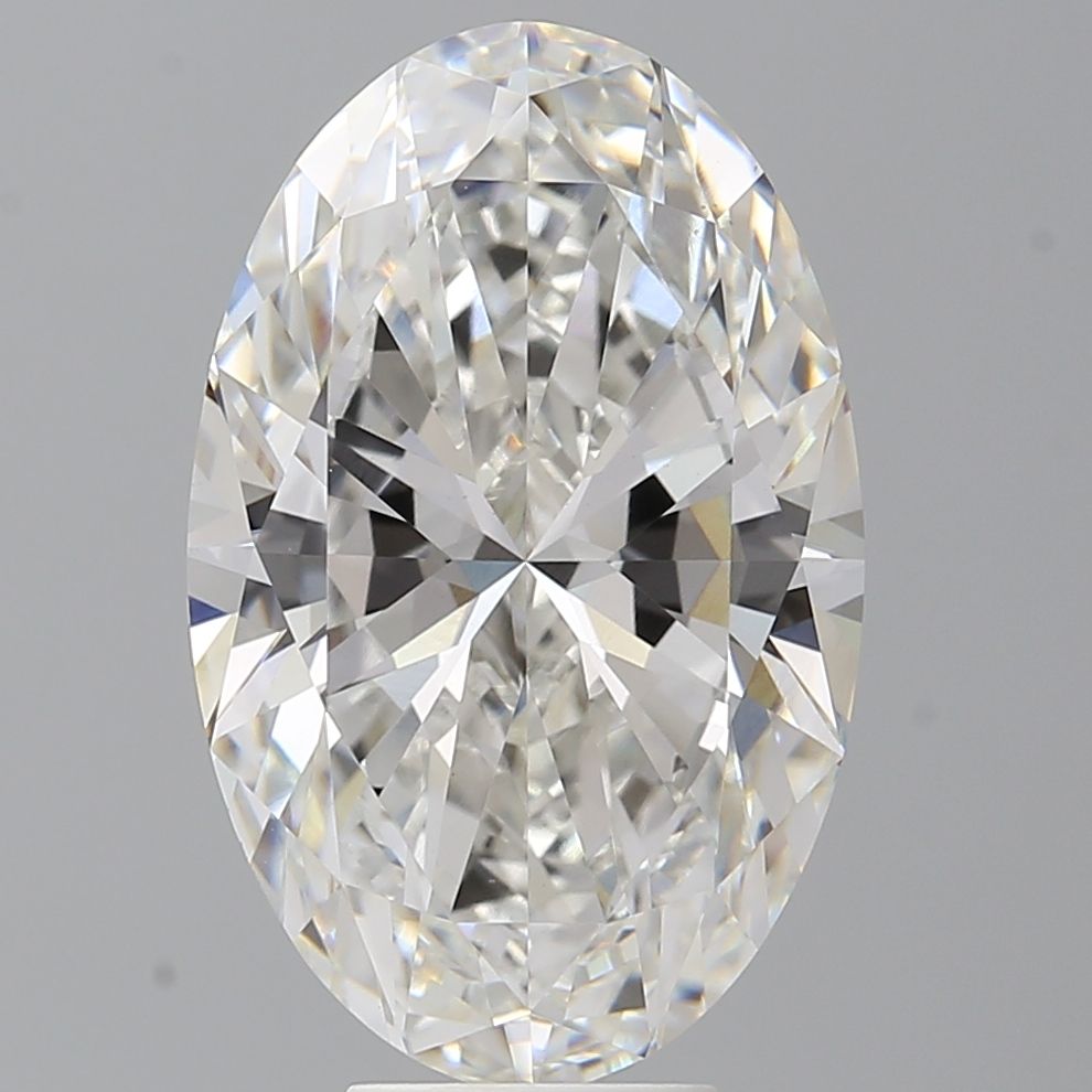 8.02 ct. oval Lab Grown Diamond front image