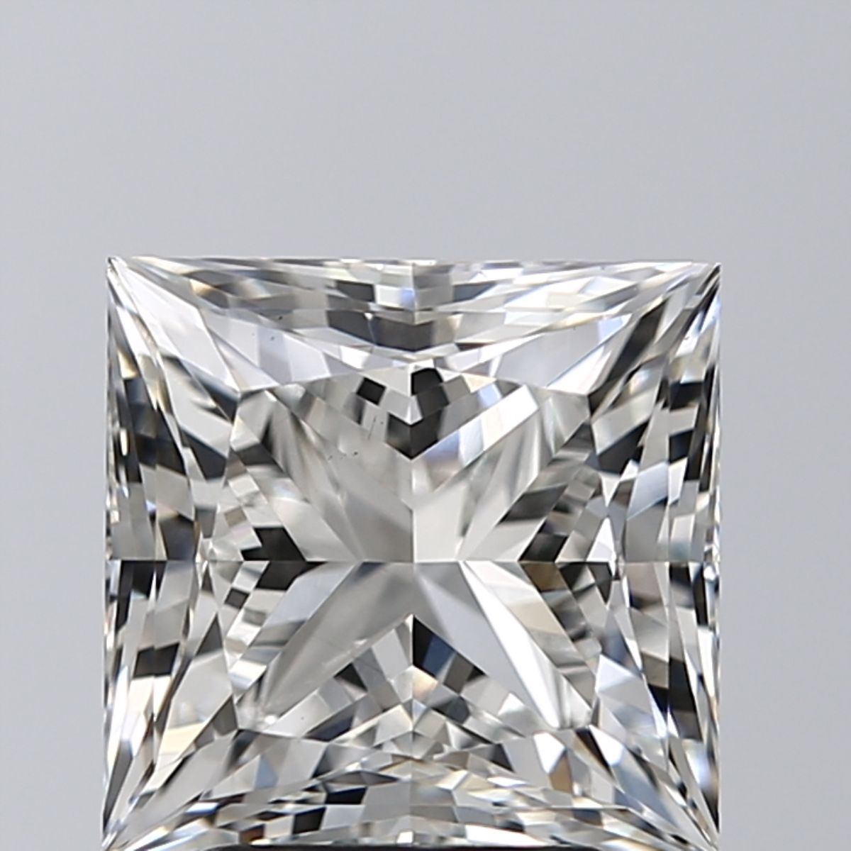 3.70 ct. princess Lab Grown Diamond front image