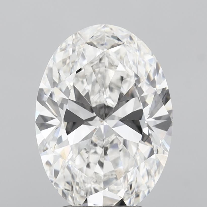 3.03 ct. oval Lab Grown Diamond front image