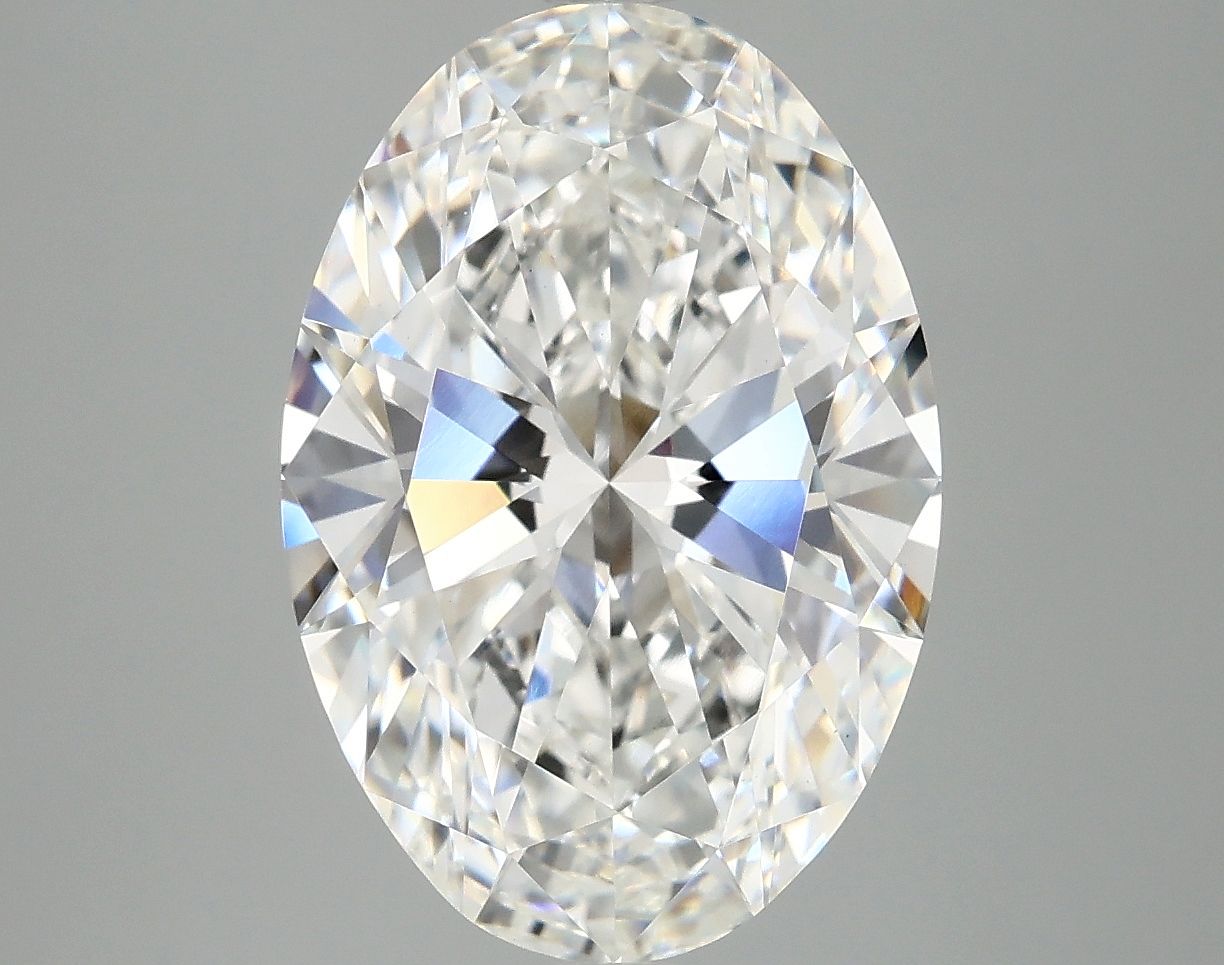 5.10 ct. oval Lab Grown Diamond front image