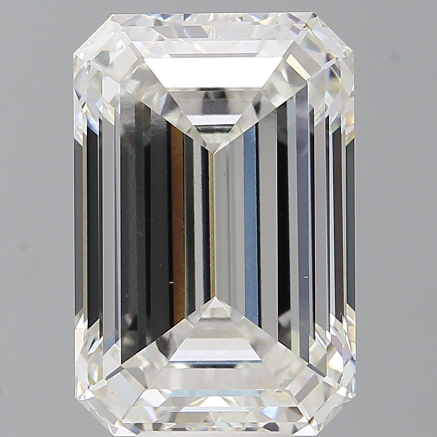 9.56 ct. emerald Lab Grown Diamond front image
