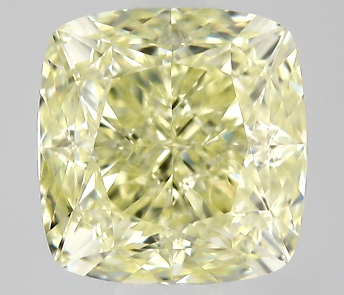 Diament 0.8 ct Fancy Light Yellow/IF