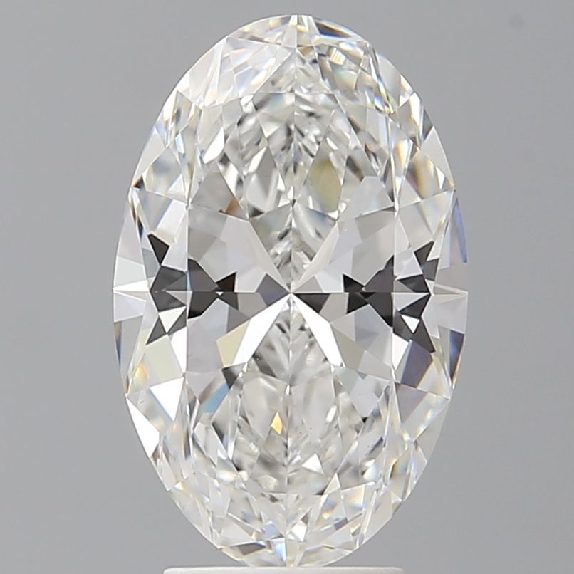 4.08 ct. oval Lab Grown Diamond front image