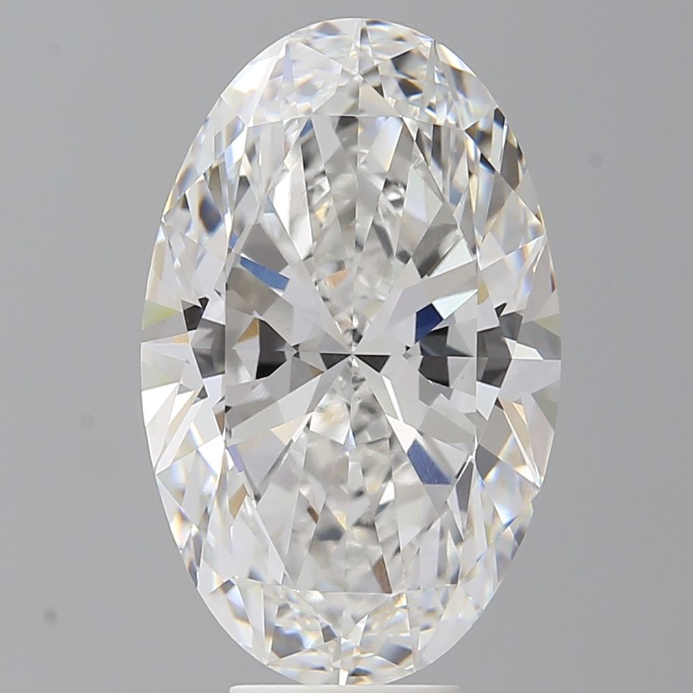 7.59 ct. oval Lab Grown Diamond front image