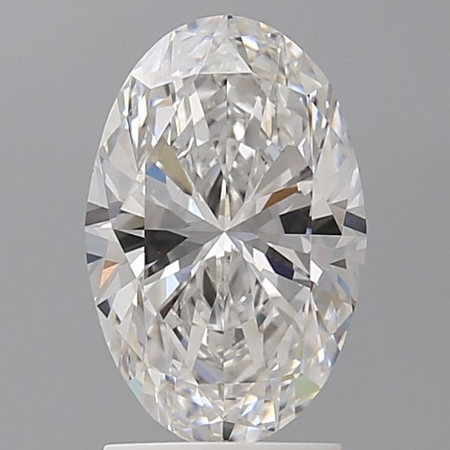 2.10 ct. oval Lab Grown Diamond front image