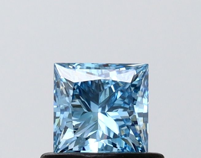 0.58 CT Fancy Vivid Blue PRINCESS