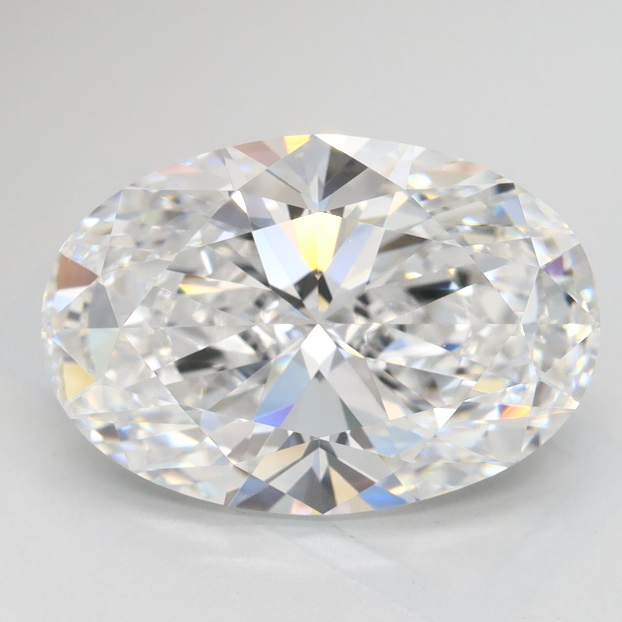 4.66 ct. oval Lab Grown Diamond front image