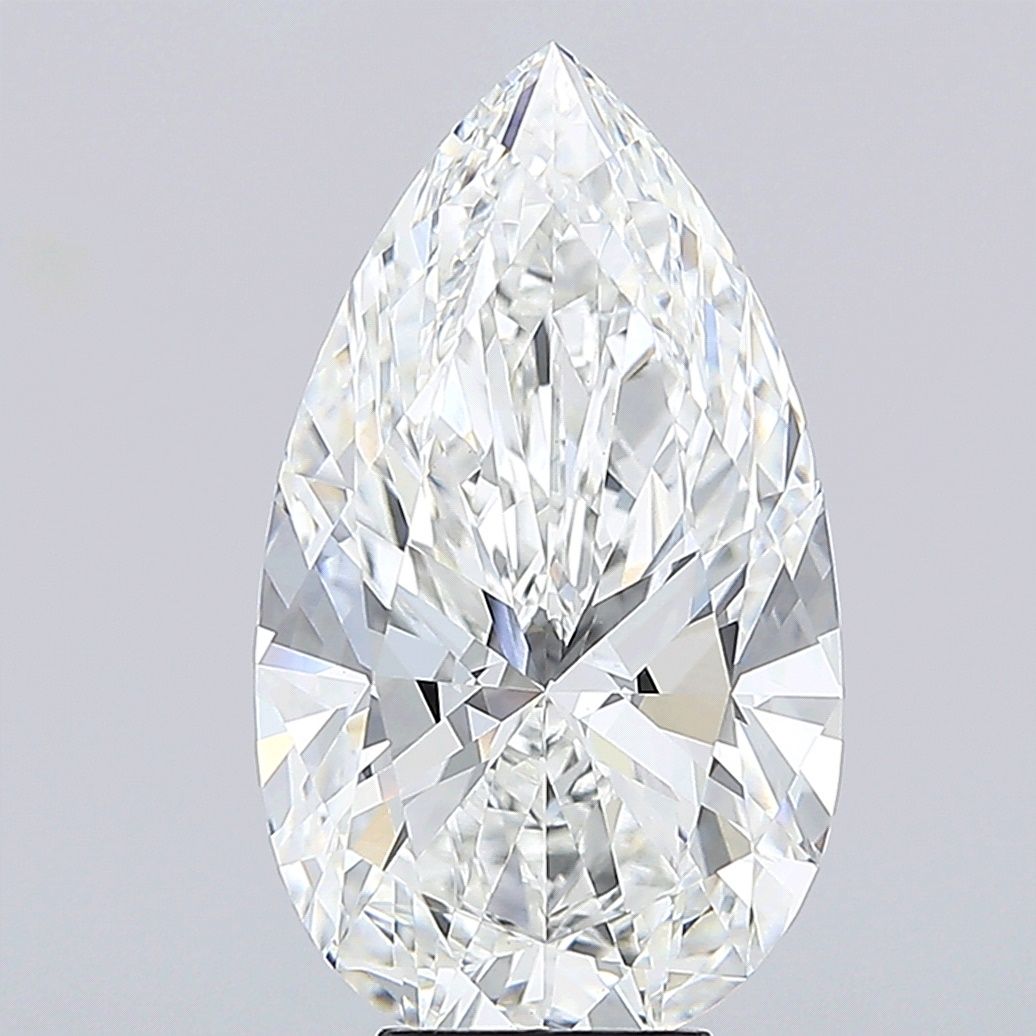 7.52 ct. pear Lab Grown Diamond front image