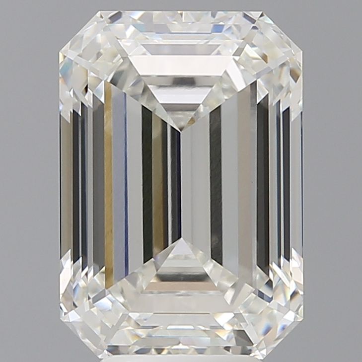 6.10 ct. emerald Lab Grown Diamond front image