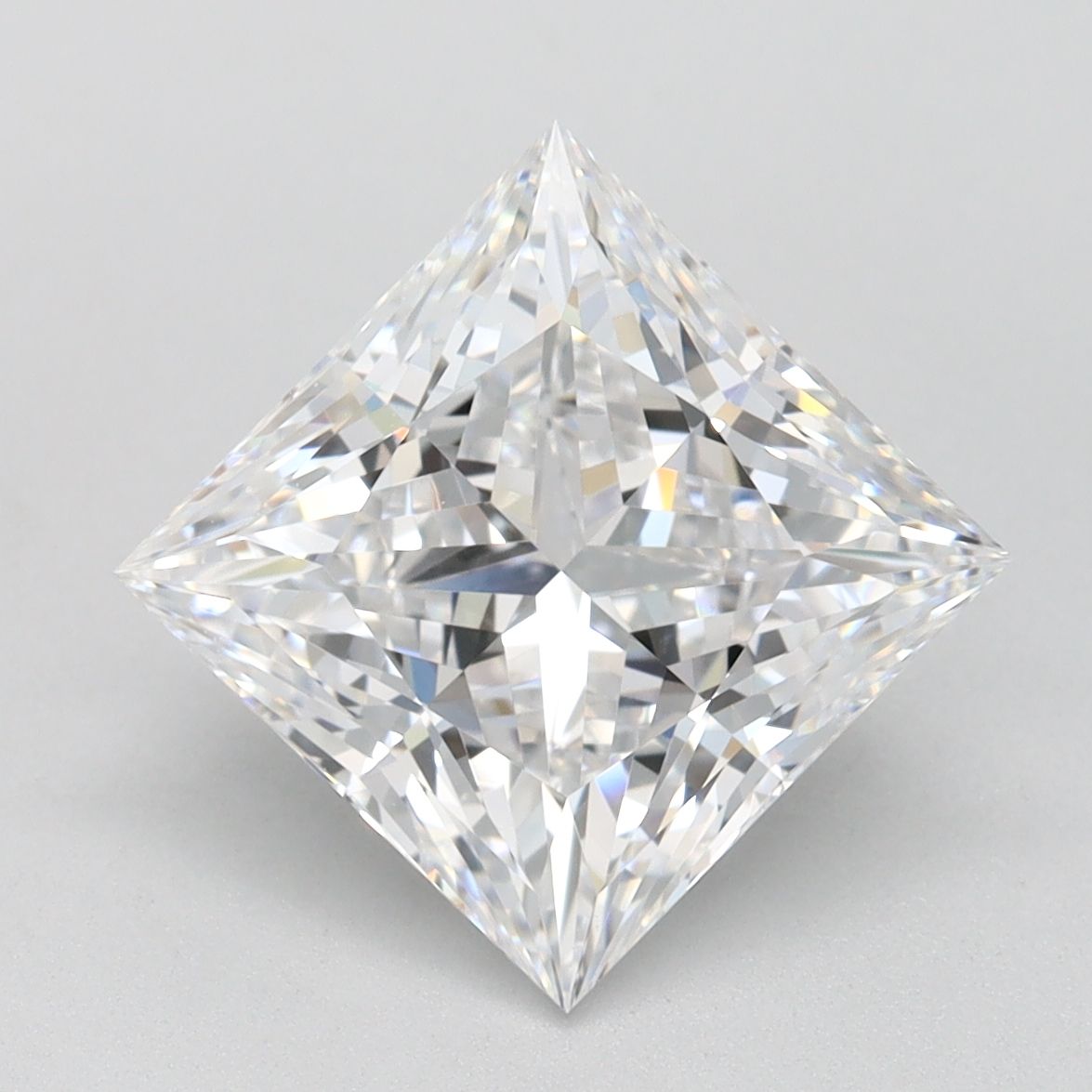 3.02 ct. princess Lab Grown Diamond front image