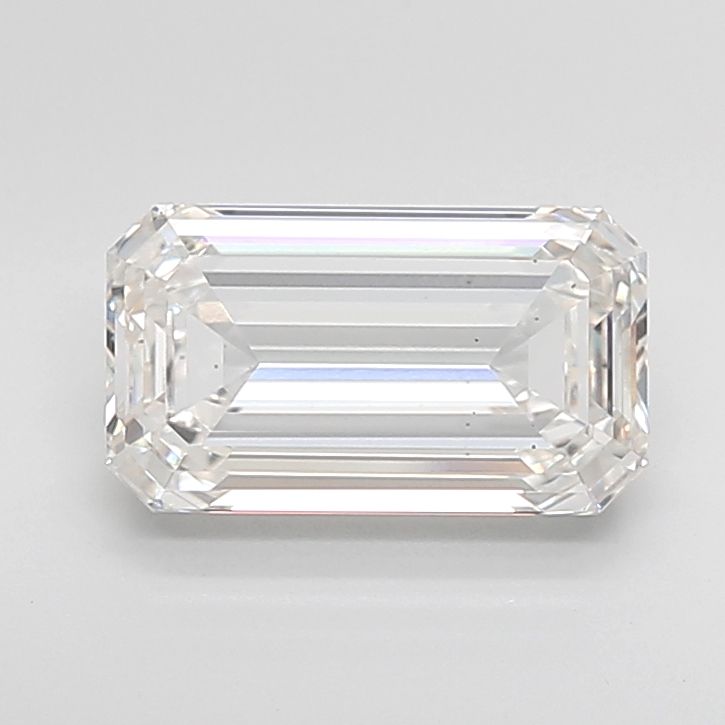 4.02 ct. emerald Lab Grown Diamond front image