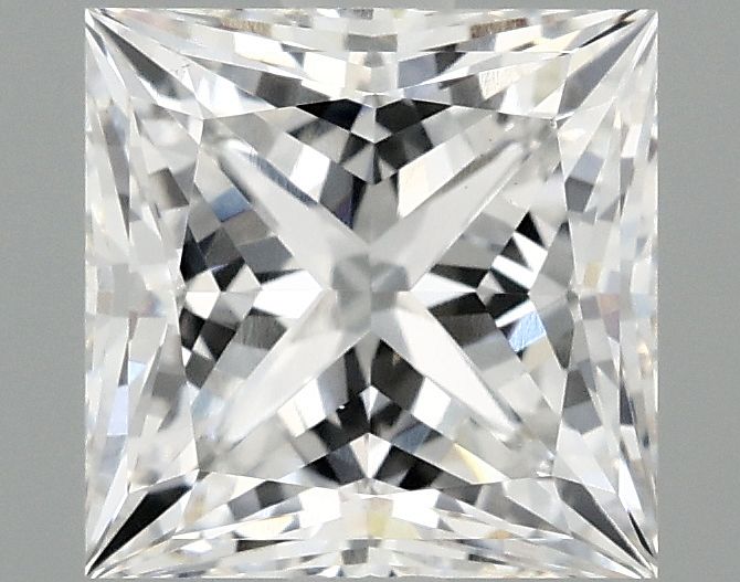 2.10 ct. princess Lab Grown Diamond front image