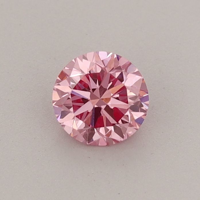 0.4 CT Fancy Vivid Pink ROUND