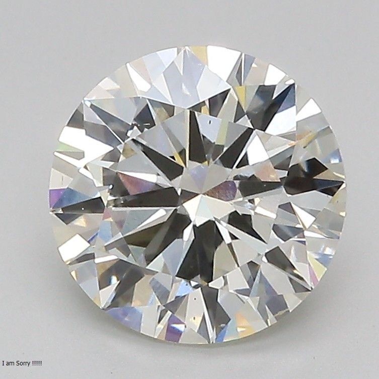2.42 ct. round Lab Grown Diamond front image