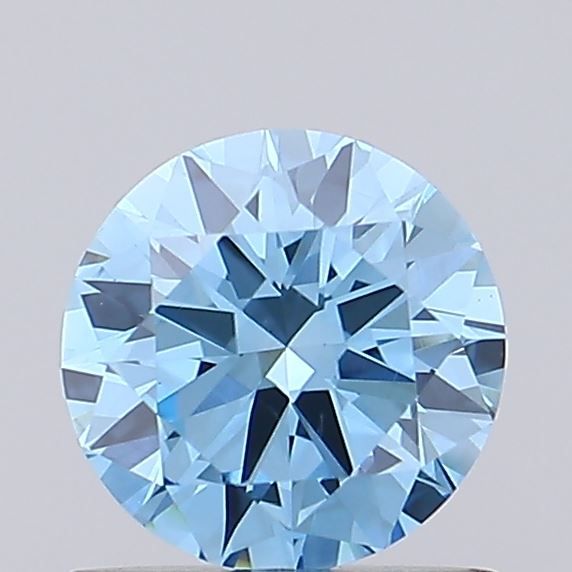 0.67 CT Fancy Vivid Blue ROUND