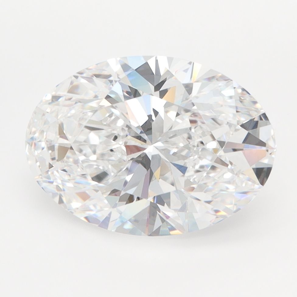 3.01 ct. oval Lab Grown Diamond front image