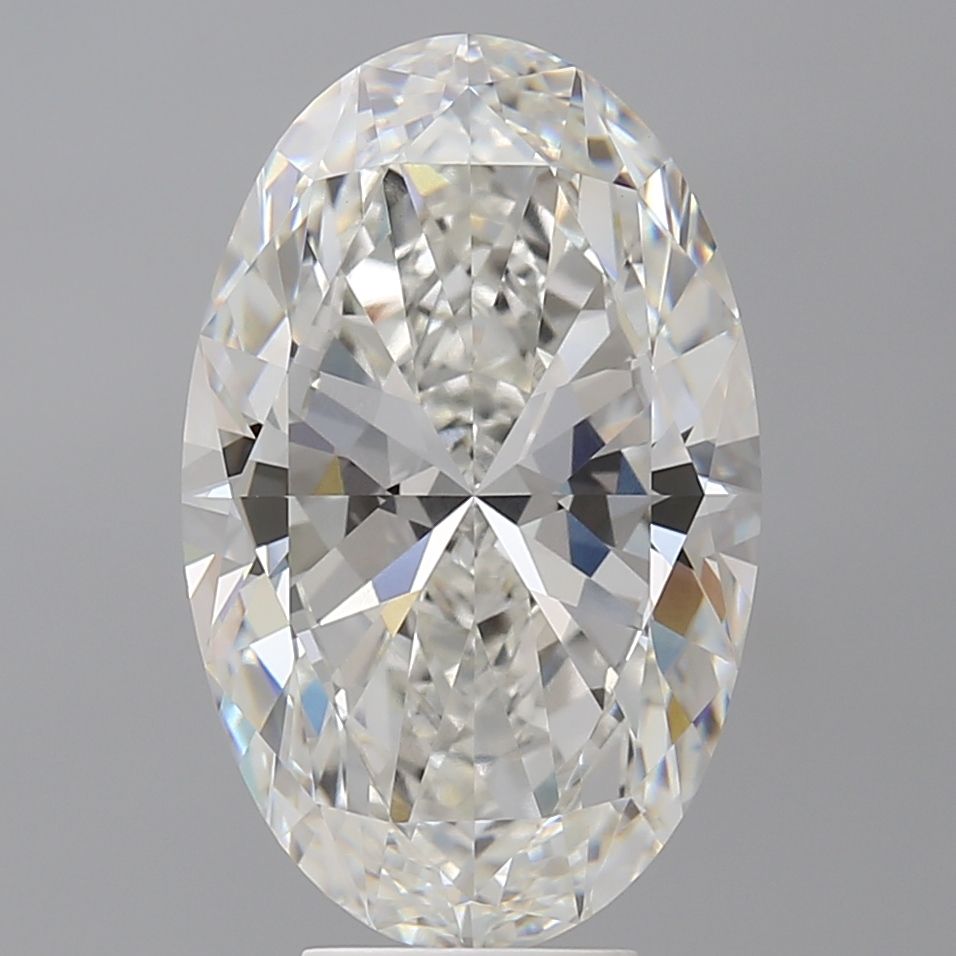 6.57 ct. oval Lab Grown Diamond front image