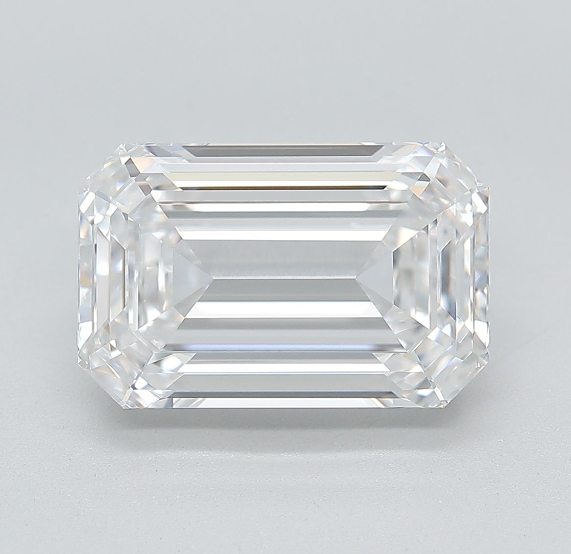5.17 ct. emerald Lab Grown Diamond front image