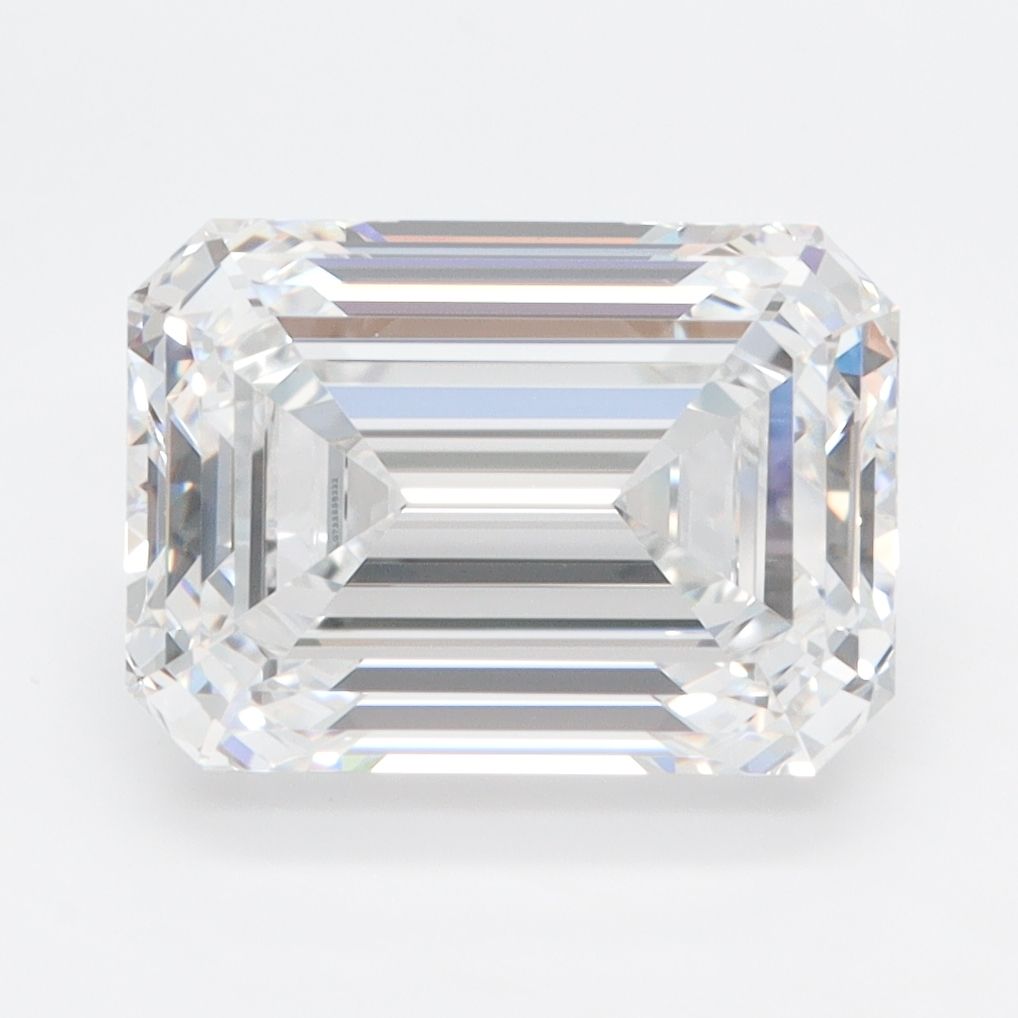 4.08 ct. emerald Lab Grown Diamond front image