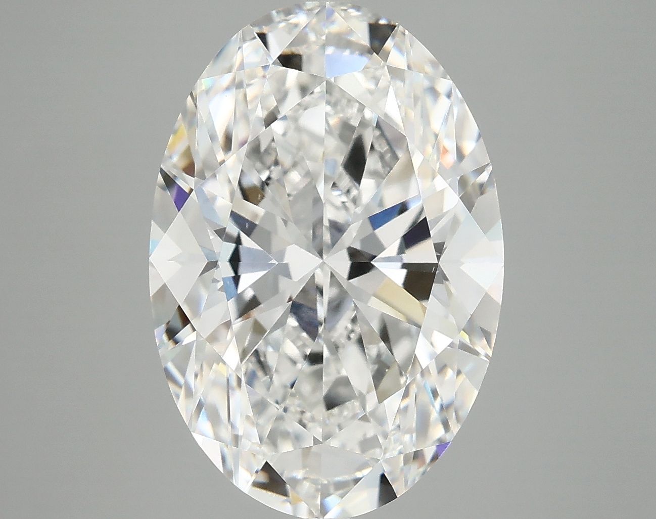 6.68 ct. oval Lab Grown Diamond front image
