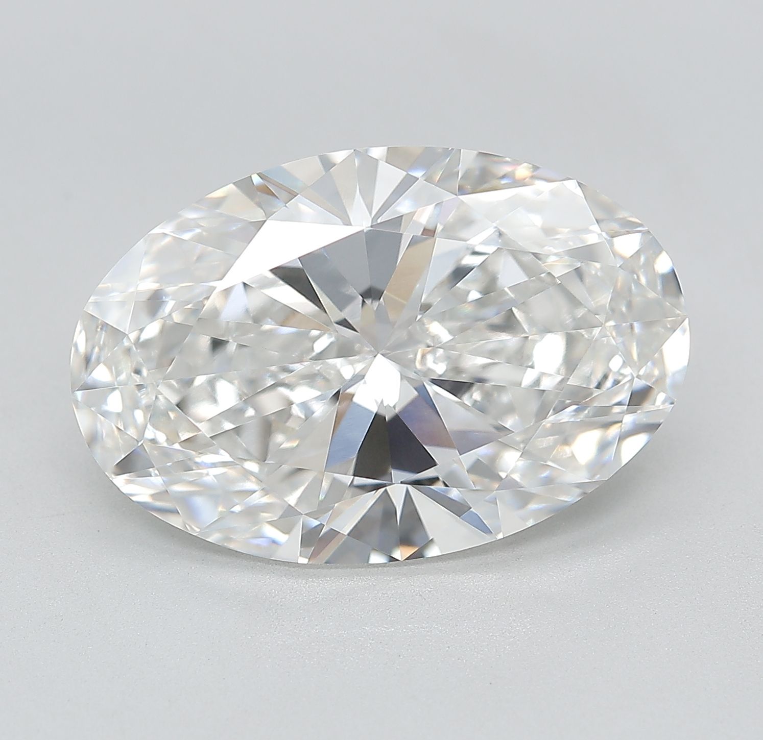 9.02 ct. oval Lab Grown Diamond front image