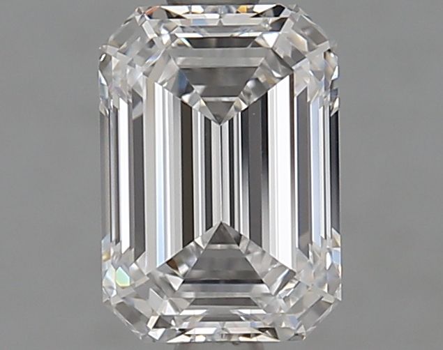 Diamant Émeraude 1.60 ct - Couleur D - Pureté VVS1