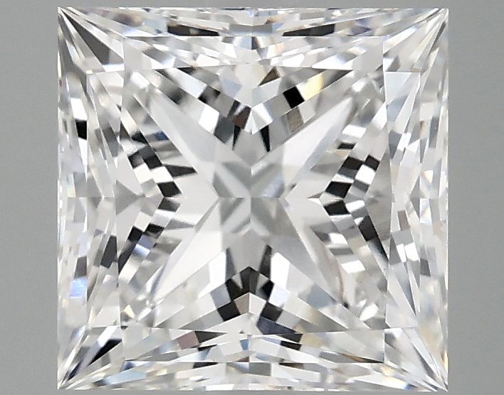 3.02 ct. princess Lab Grown Diamond front image