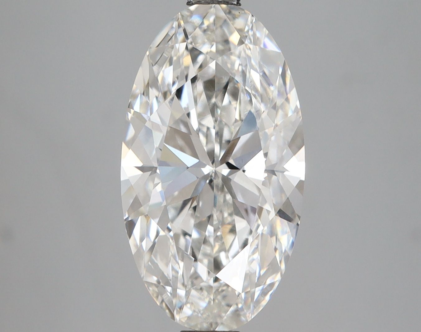 3.78 ct. oval Lab Grown Diamond front image