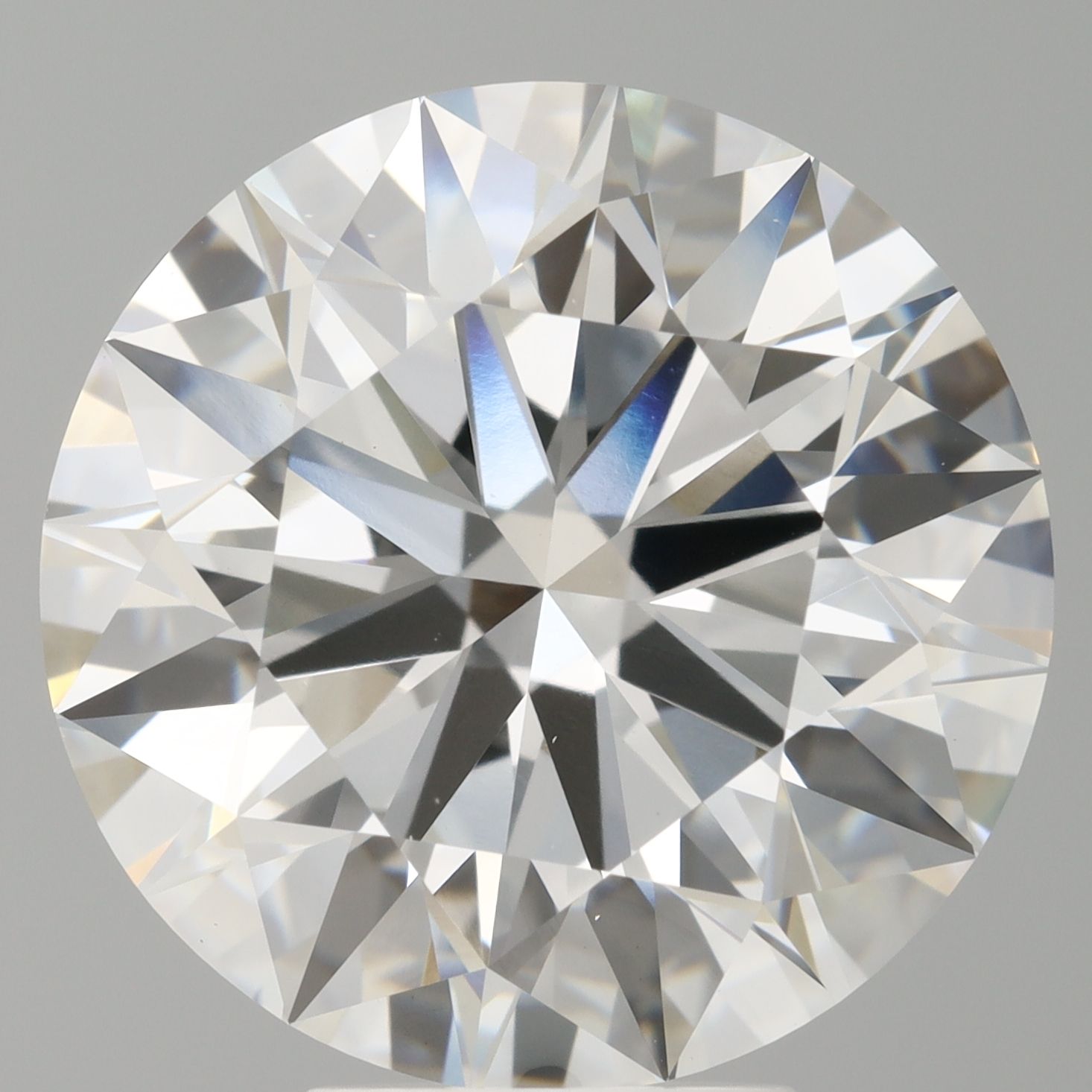 7.05 ct. round Lab Grown Diamond front image