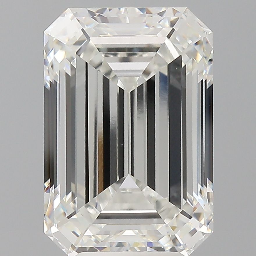 6.54 ct. emerald Lab Grown Diamond front image