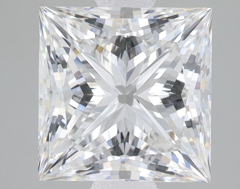 3.23 ct. princess Lab Grown Diamond front image