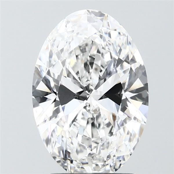 2.51 ct. oval Lab Grown Diamond front image