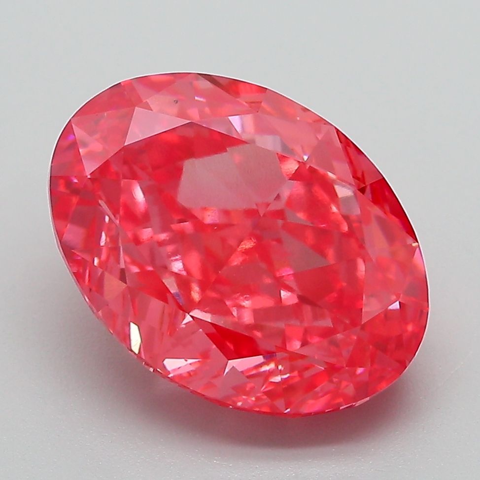 5.05 ct. oval Lab Grown Diamond front image