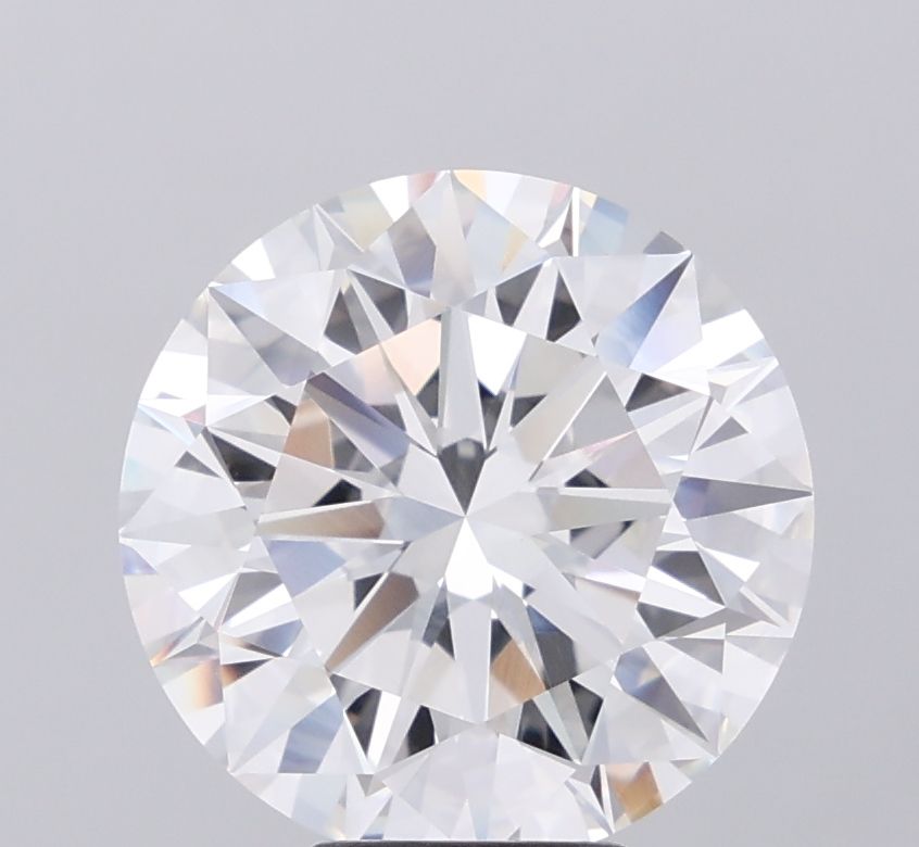 6.45 ct. round Lab Grown Diamond front image