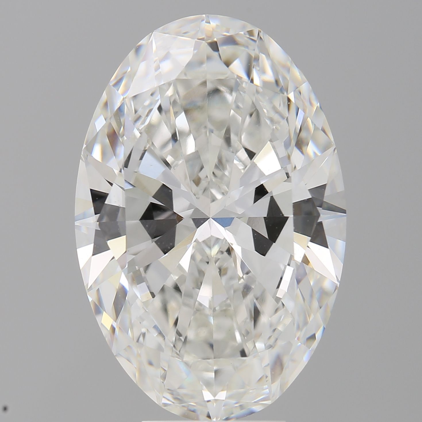 8.01 ct. oval Lab Grown Diamond front image