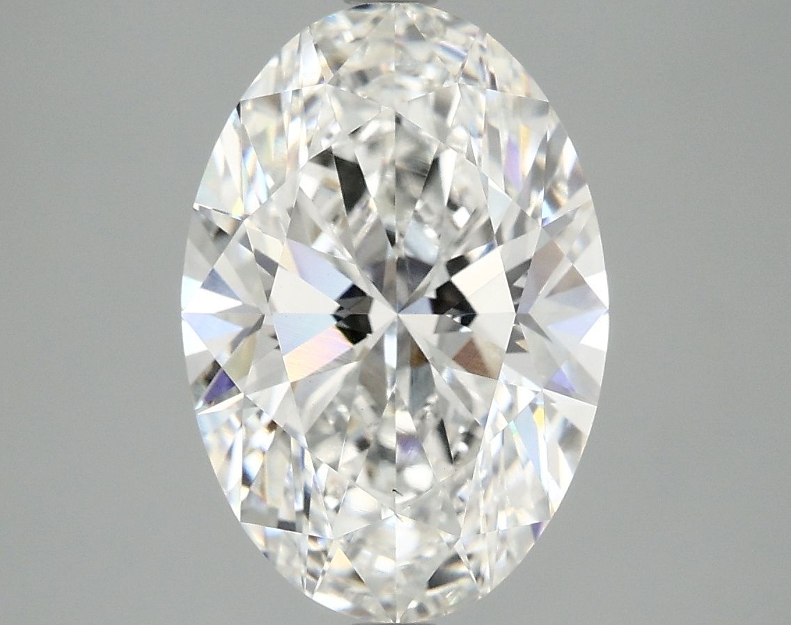 3.95 ct. oval Lab Grown Diamond front image