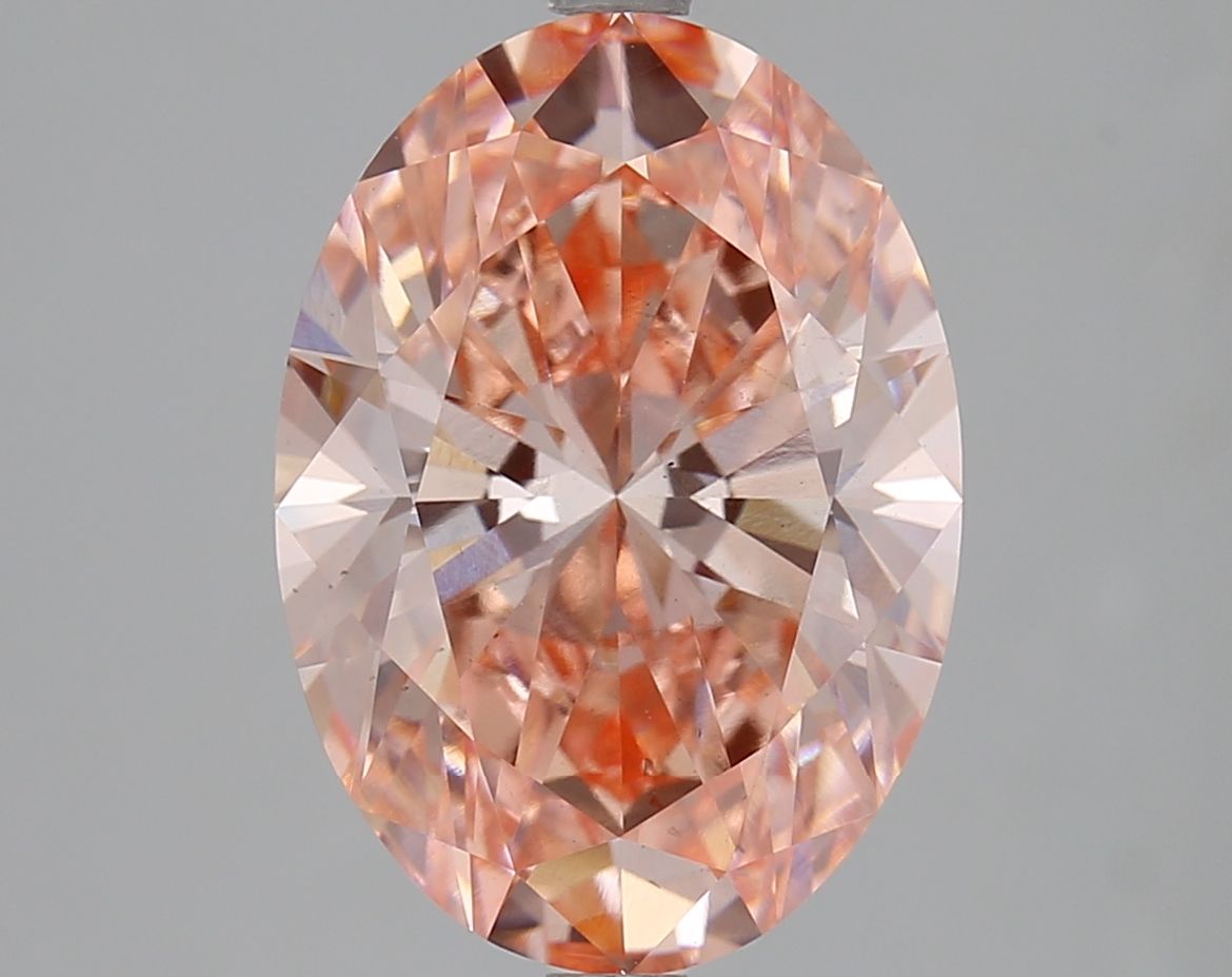 4.37 ct. oval Lab Grown Diamond front image