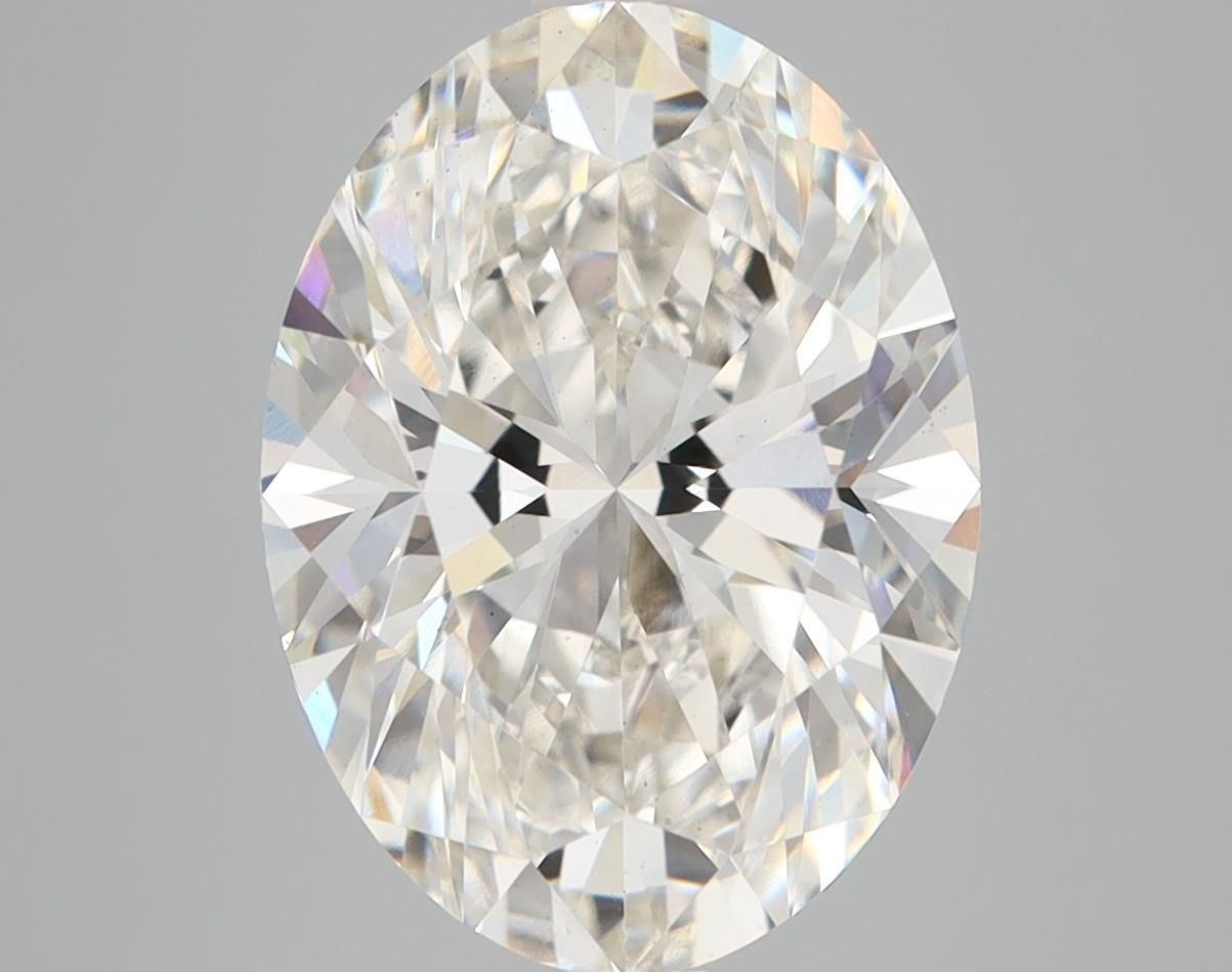 5.04 ct. oval Lab Grown Diamond front image