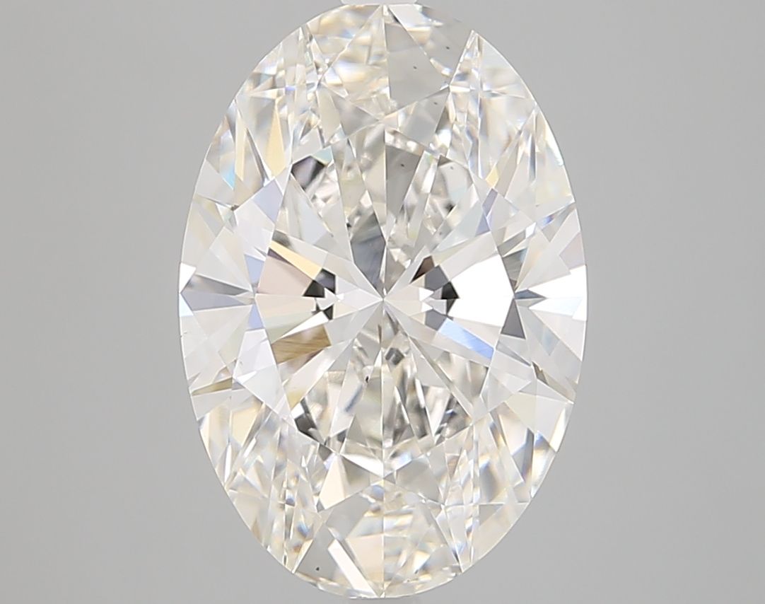 5.11 ct. oval Lab Grown Diamond front image
