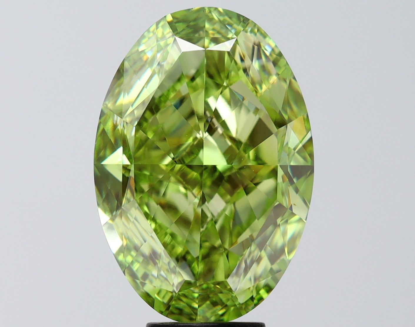10.01 ct. oval Lab Grown Diamond front image