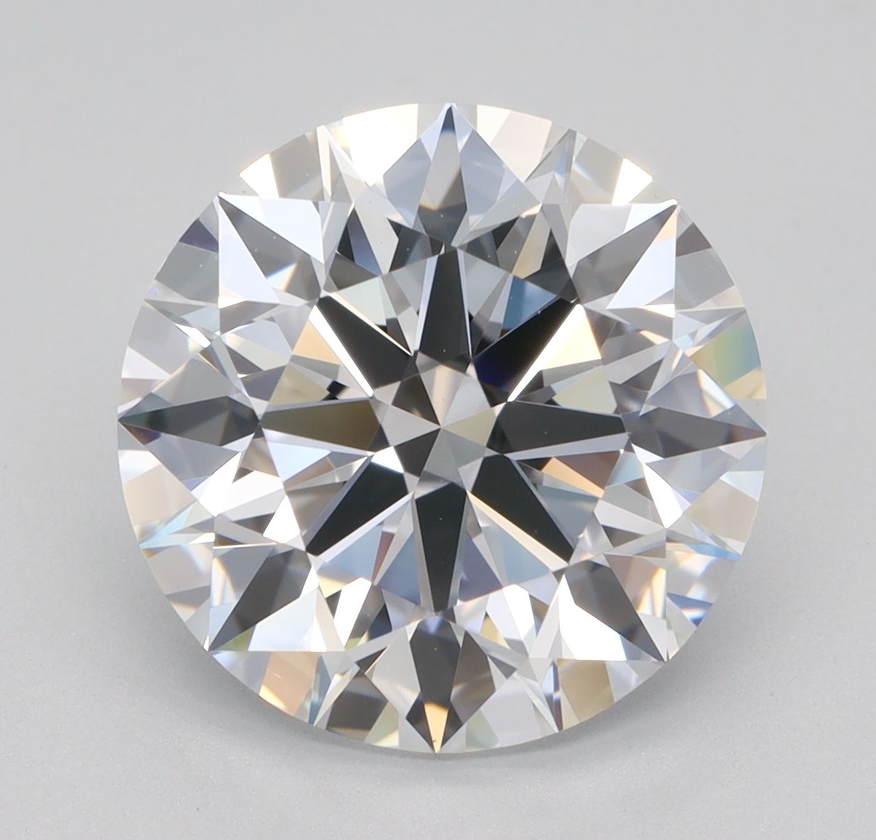 Diamant Rond 4.17 ct - Couleur D - Pureté VS1