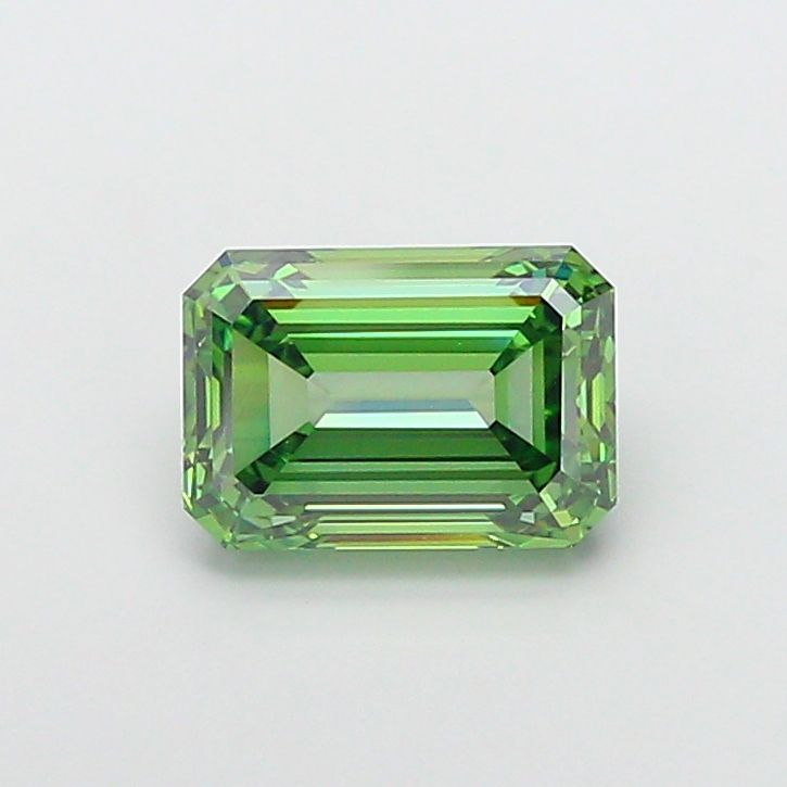5.02 ct. emerald Lab Grown Diamond front image
