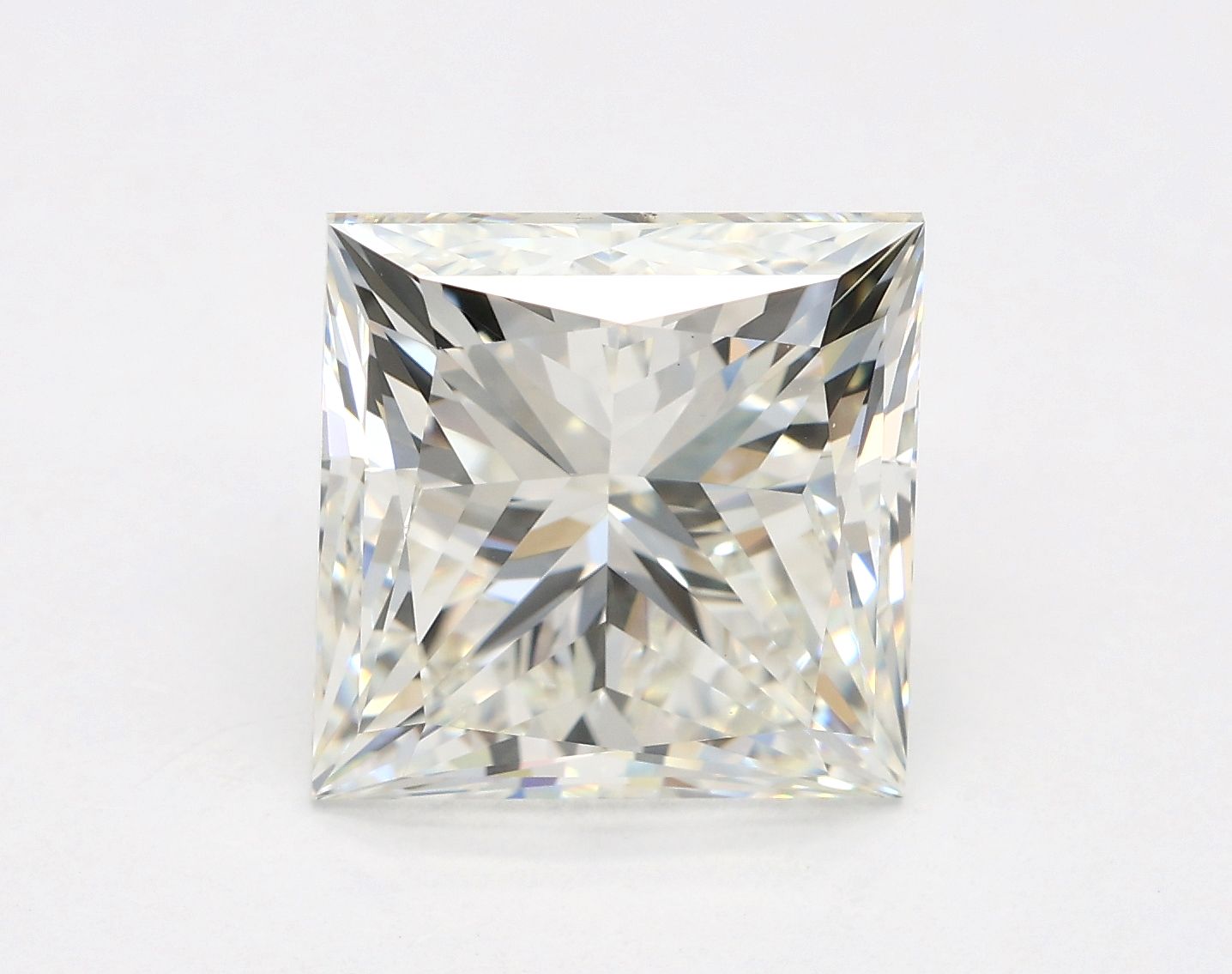 5.03 ct. princess Lab Grown Diamond front image