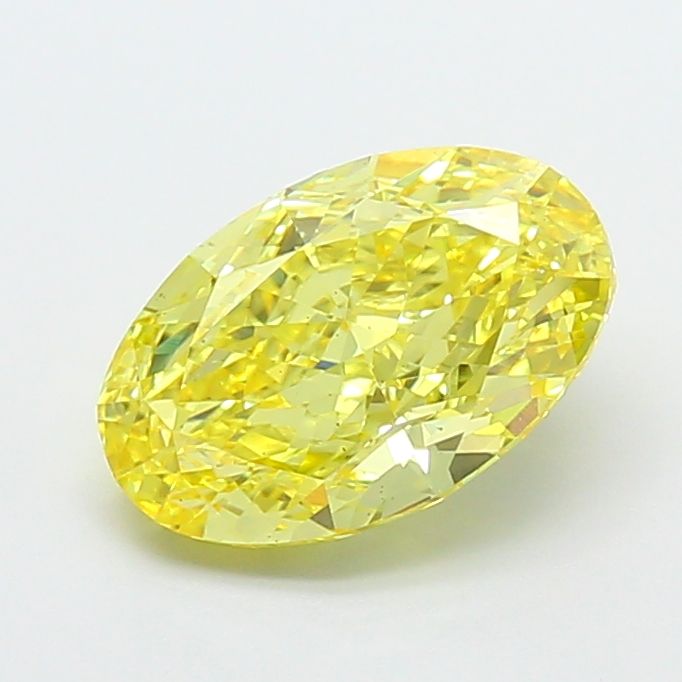 2.81 ct. oval Lab Grown Diamond front image